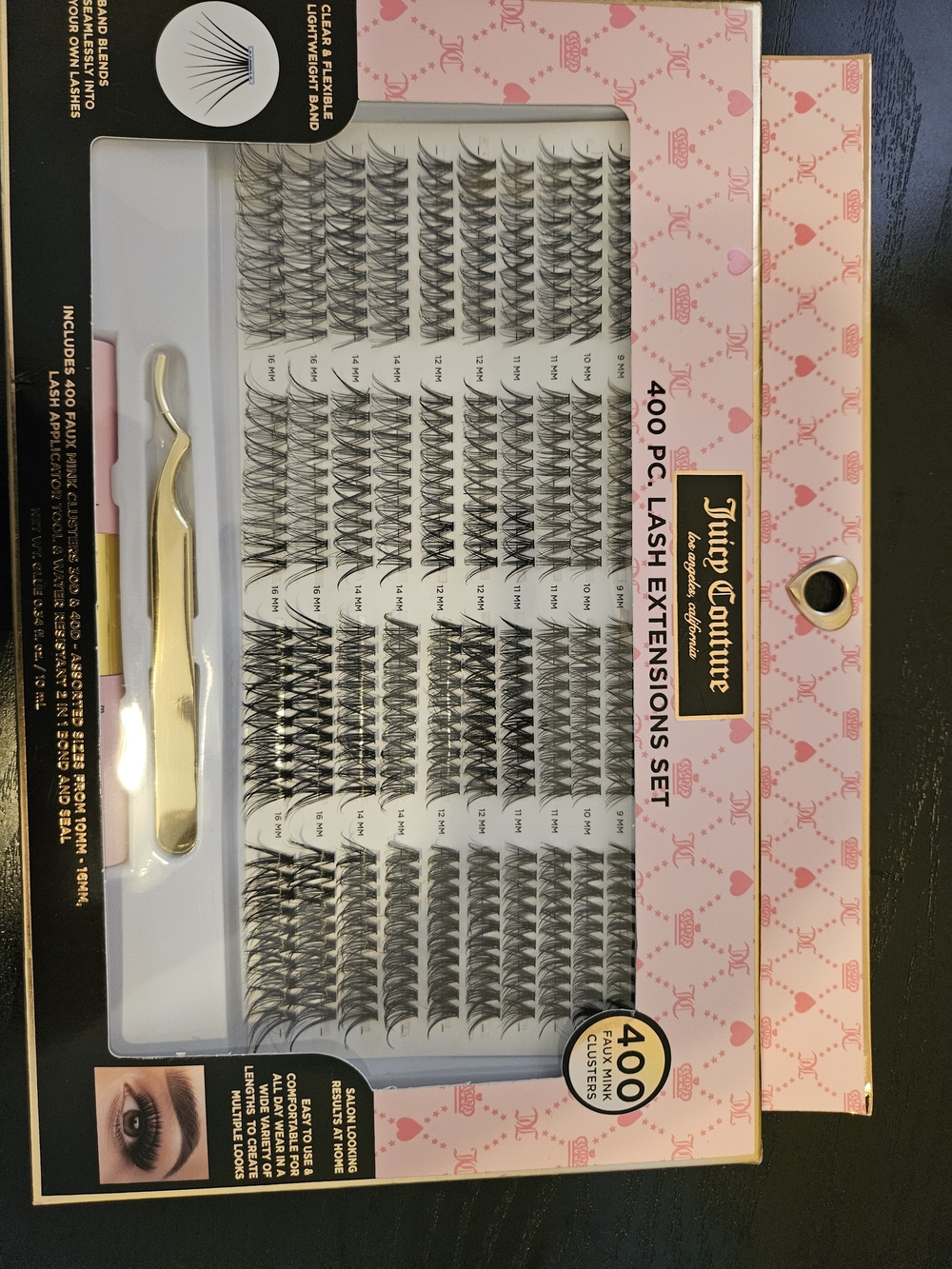 Juicy Couture 400-Piece Lash Extensions Set